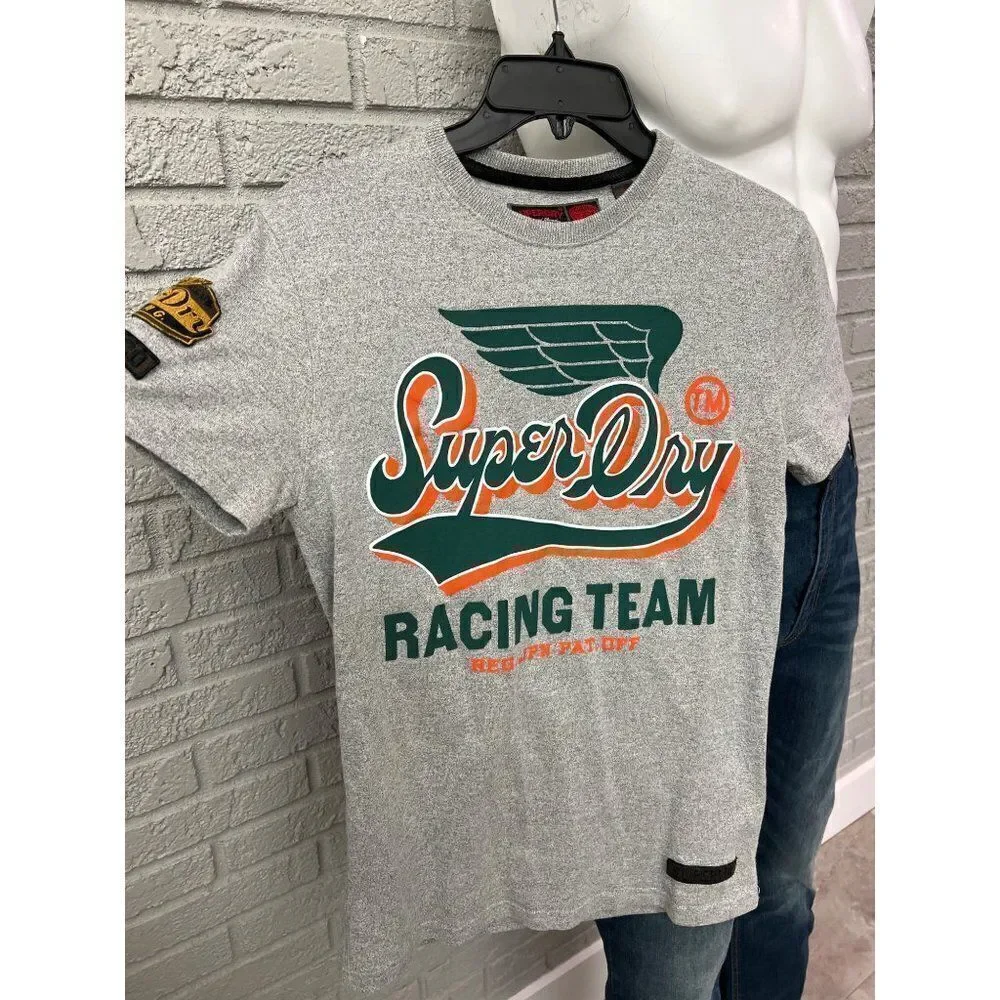 Super dry Racing Team Short Sleeve Boys T- Shirt Size XS